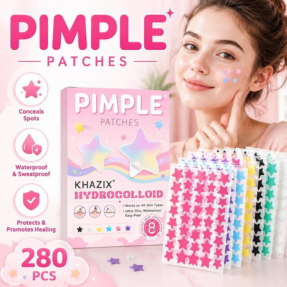 Tea Tree Spot Treatment - Pimple Patches Face 280 Counts Hydrocolloid