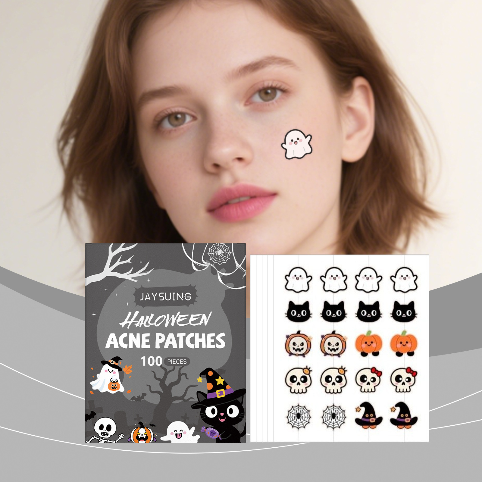 Halloween Acne Patches,100pcs  - Tea Tree Spot Treatment review and price