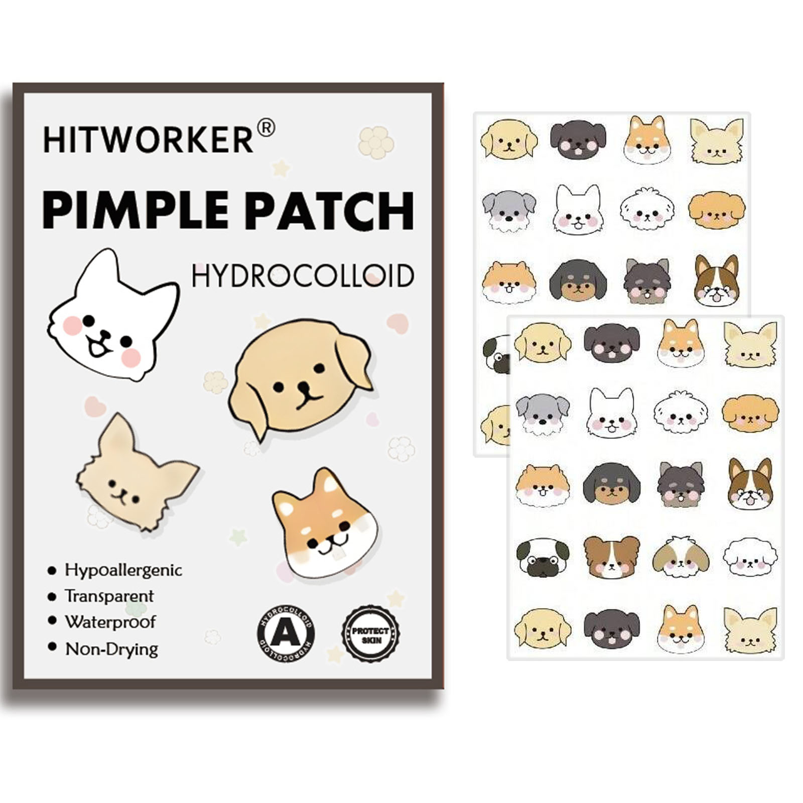 40PCS Cute Animal Shape Hydroc - Skincare Animate review and price