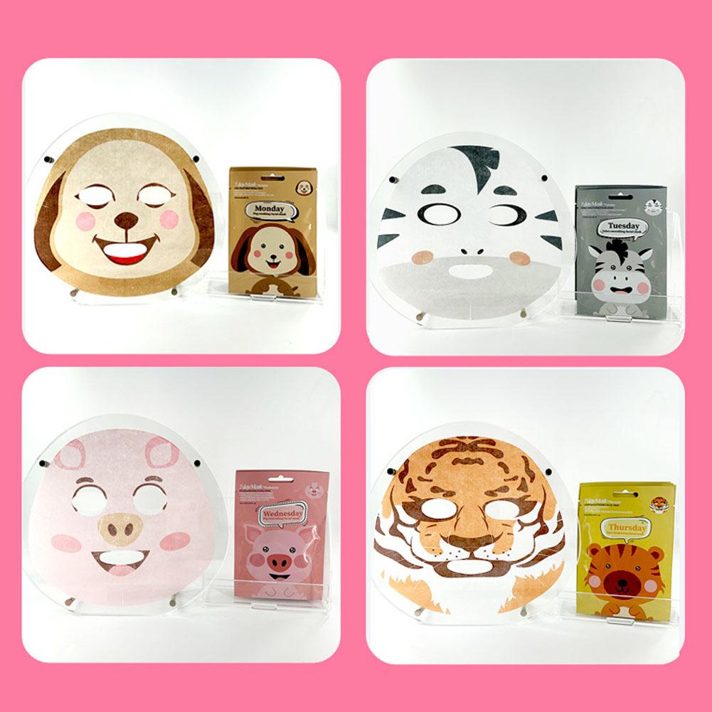 10PCSCute Cartoon Facial Mask  - Skincare Animate review and price