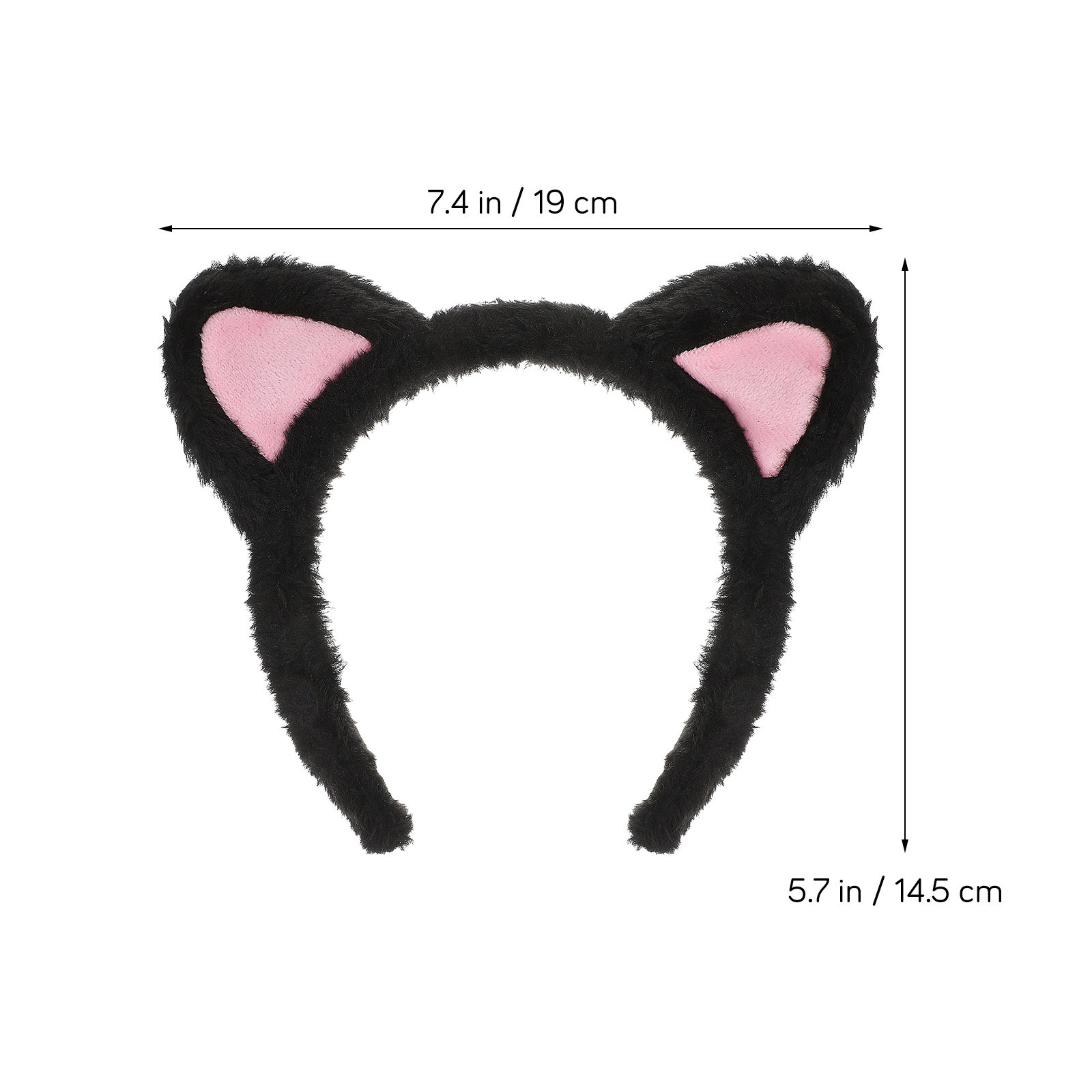 2Pcs Love Heart Cat Ear Headba - Skincare Animate review and price
