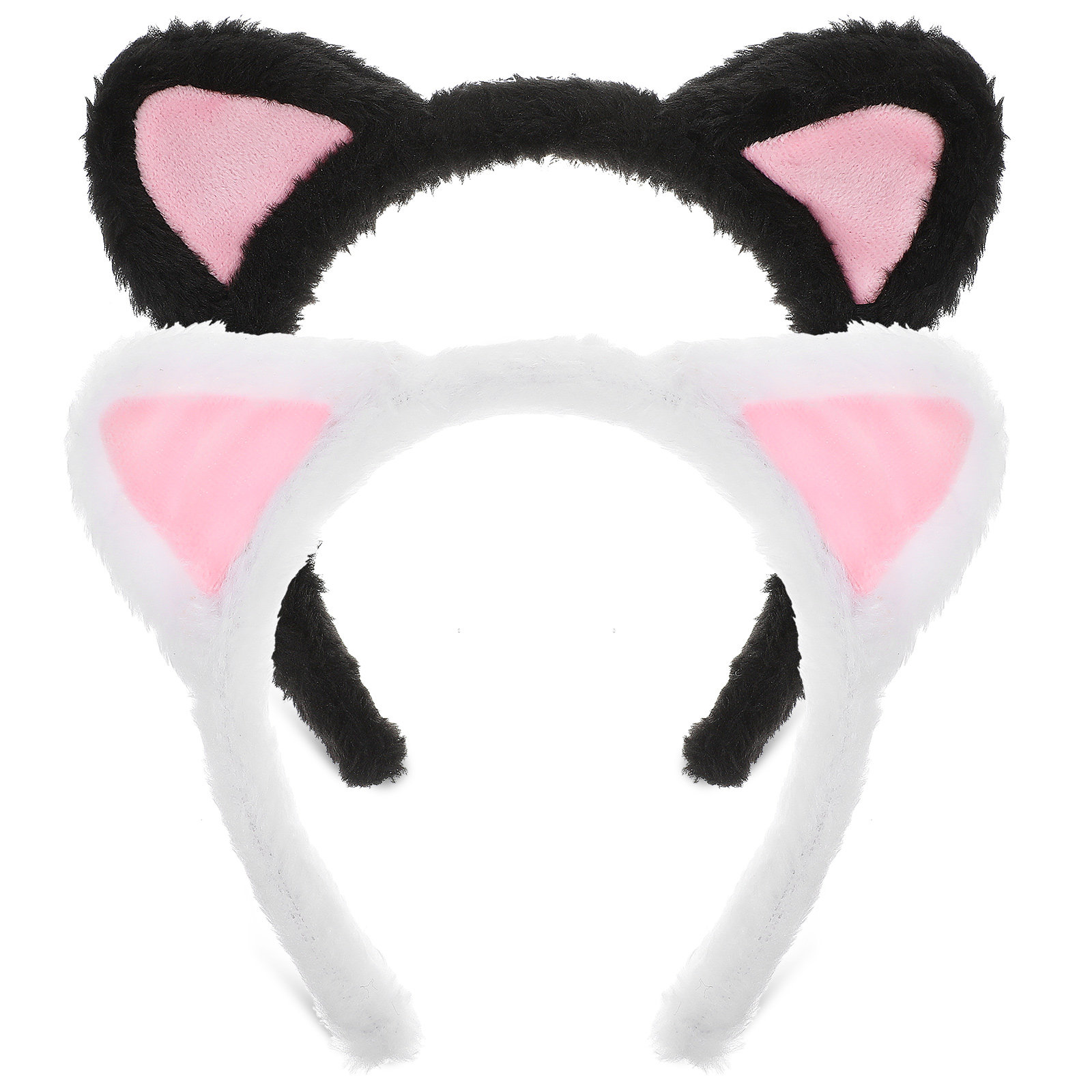 2Pcs Love Heart Cat Ear Headba - Skincare Animate review and price
