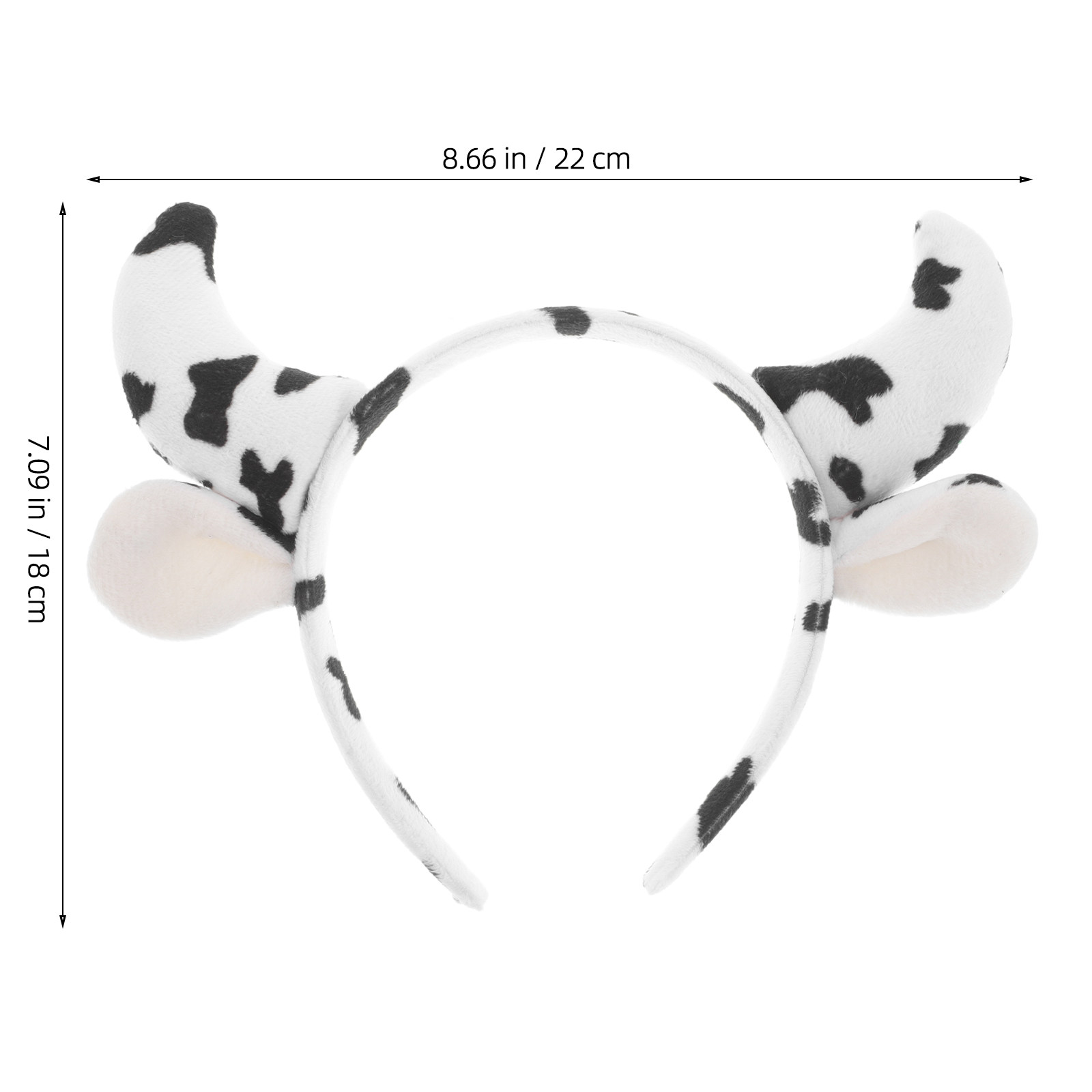 Cow Ears Headband Cute Kawaii  - Skincare Animate review and price