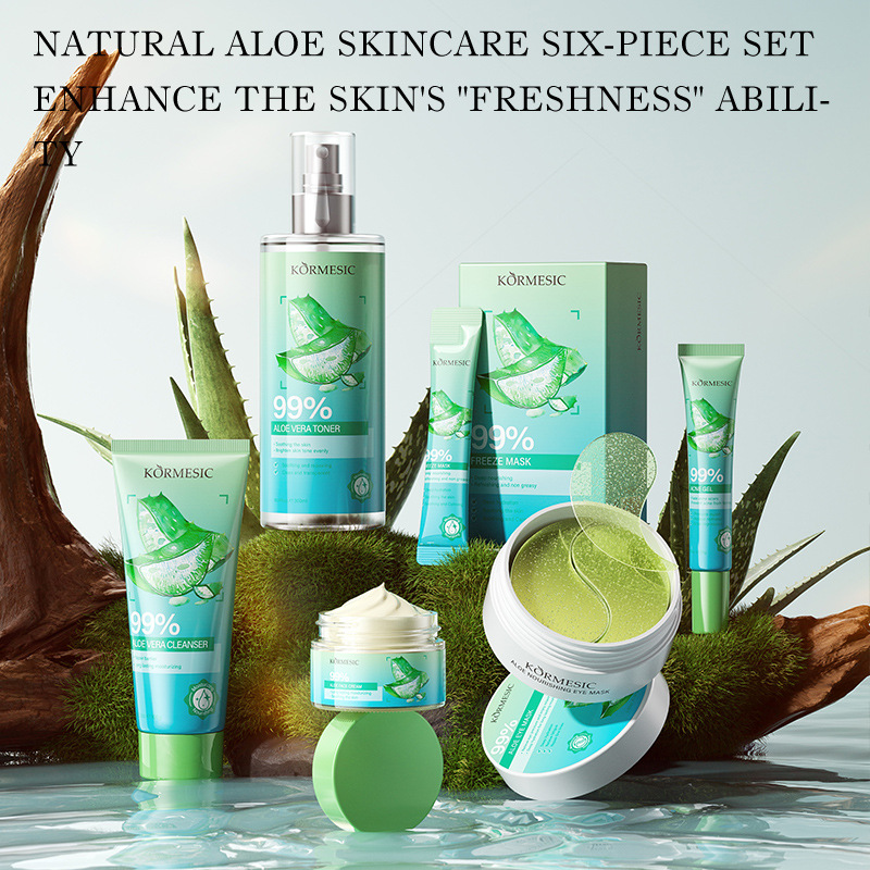 Aloe Vera Skincare Set Cleansi - Skincare Viral Tiktok review and price